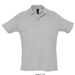 L512_Grey-Melange-Polo-Shirt