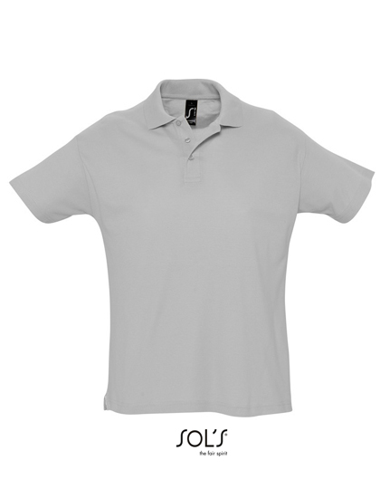 L512_Grey-Melange-Polo-Shirt