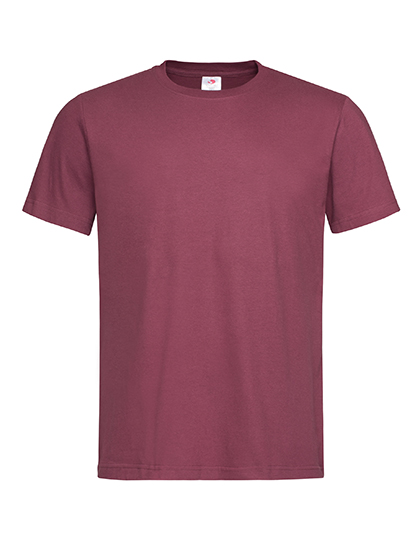 S140_Burgundy-Red-T-Shirt